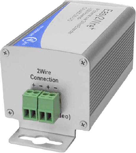 2 portar Renkforce2-trådsRäckvidd (max.): 400 m100 MBit/s