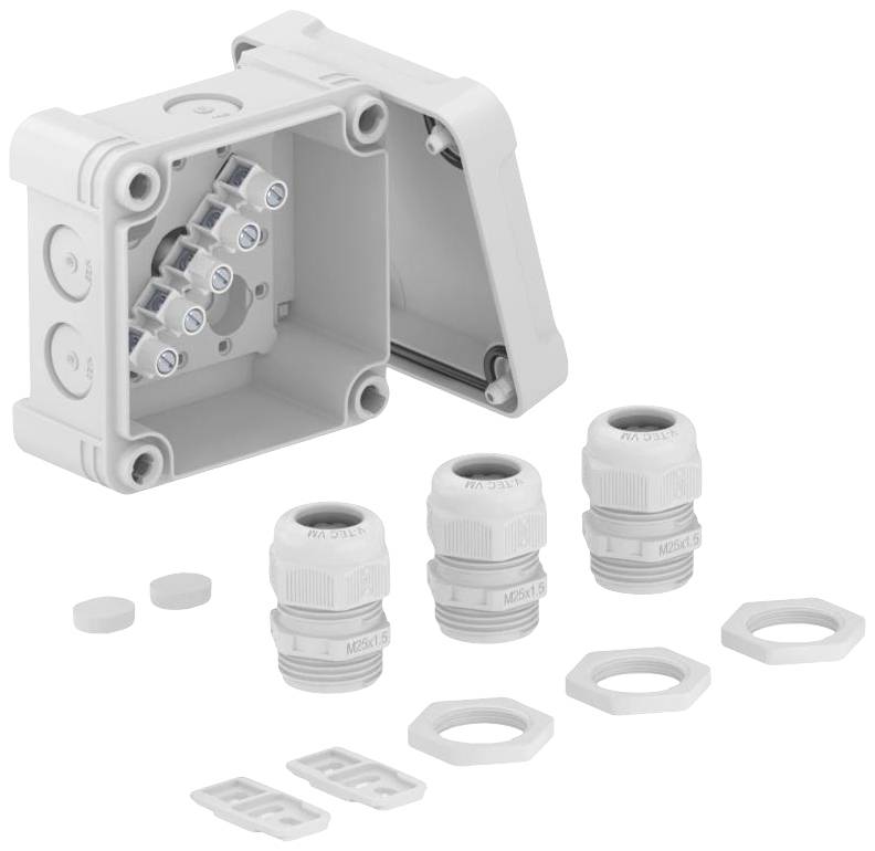 OBO Bettermann 2005220 Kopplingsdosa (L x B) 95 mm x 95 mm 1 st