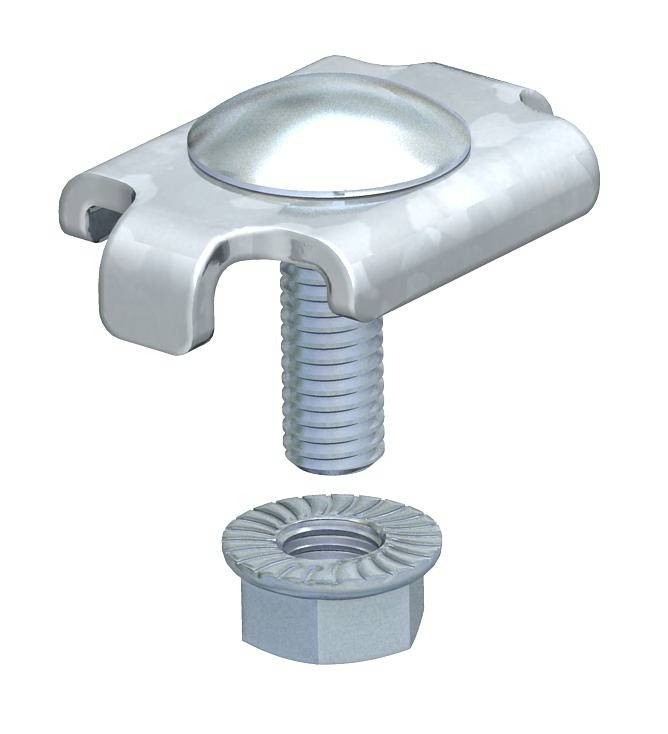 OBO Bettermann 6016820 Klämdel Metall 1 st