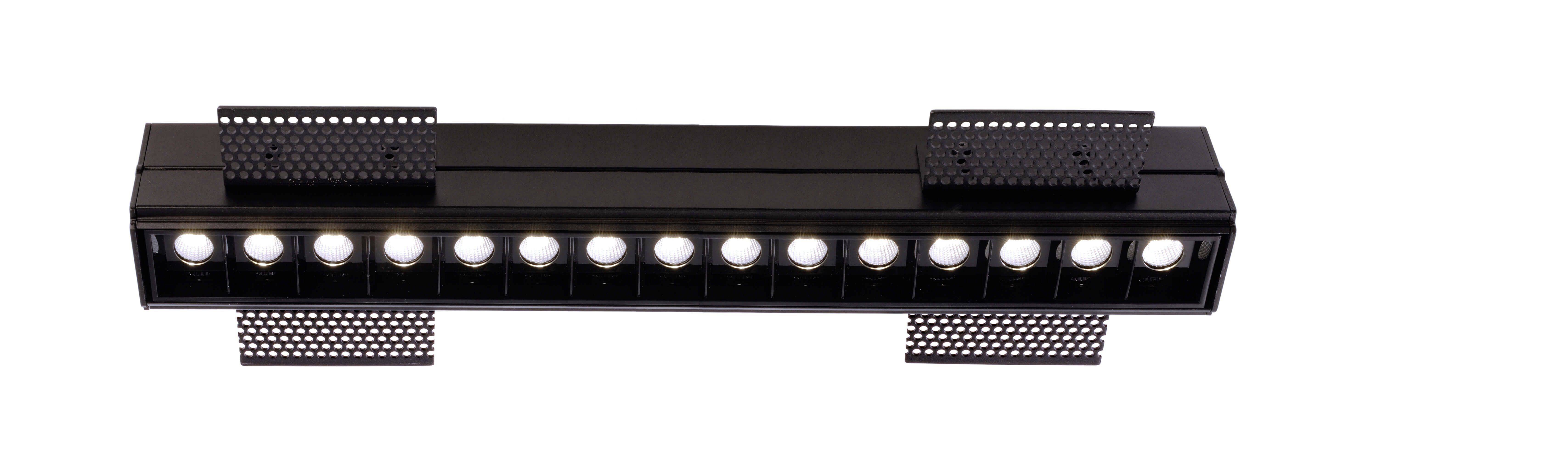 Deko Light 565255 Ceti 15 LED-inbyggnadsbelysning LED fast installerad EEK: G (A – G) 30.50 W Svart