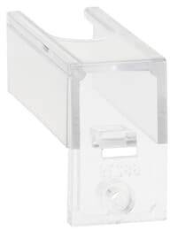 ABB 1SCA022353R6910 OT63T1 klämskydd snäppfäste transparent plast Terminalskydd Plast 1 st