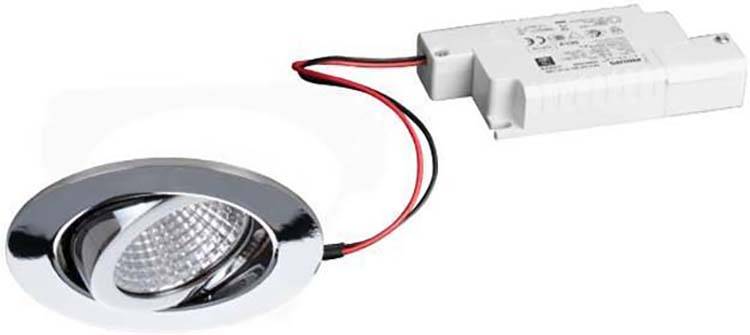 Brumberg 39353023 39353023 LED-inbyggnadsbelysning LED 6 W Krom