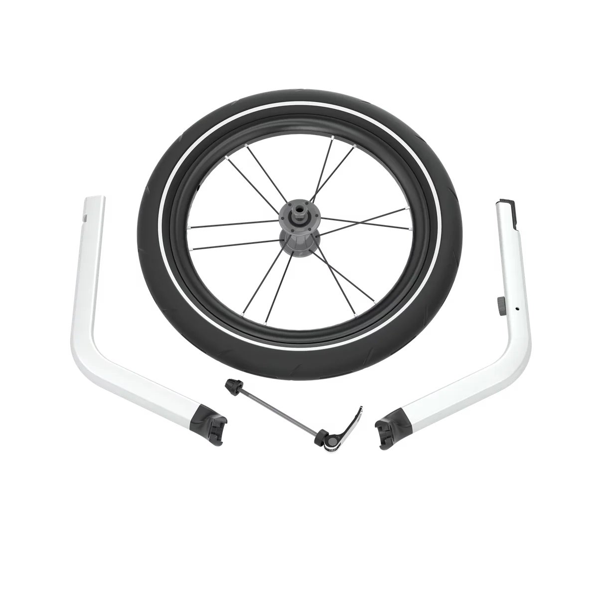 Thule Chariot Jogginghjul Enkel / Dubbel