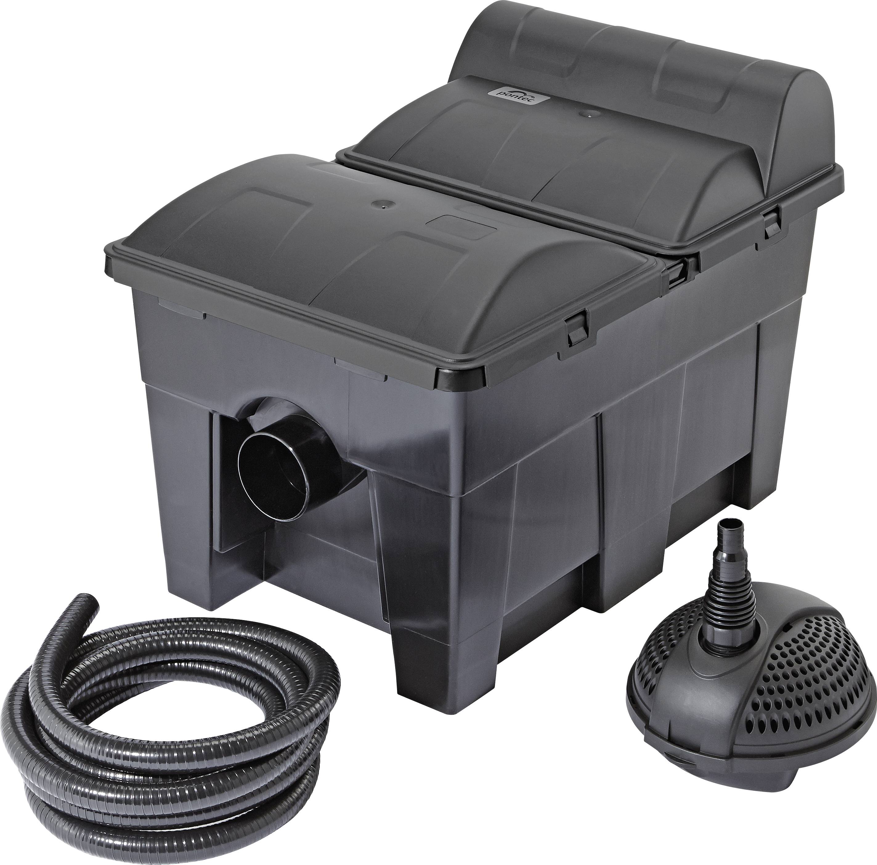 Pontec 42752 Filter-Set Inkl. UVC-filterenhet 3500 l/h