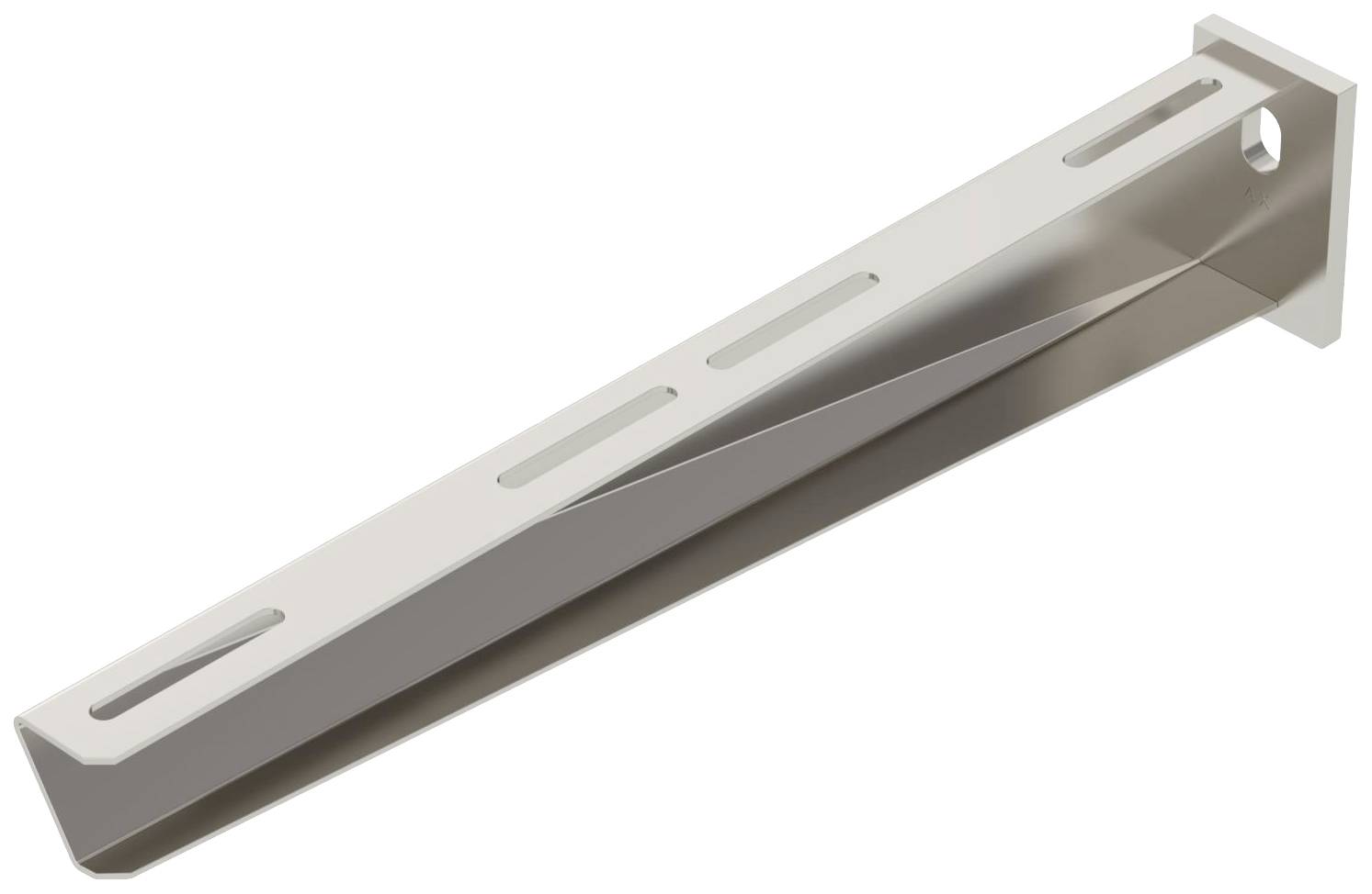 OBO Bettermann 6442870 Vägg- och skaftutliggare (L x B x H) 410 x 20 x 80 mm Metall 1 st