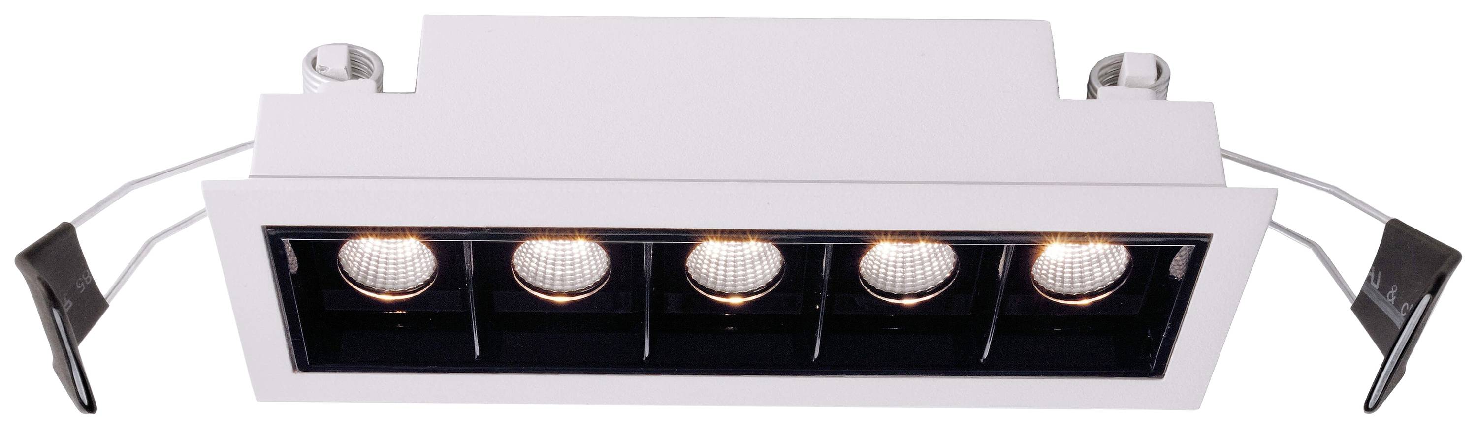 Deko Light 565250 Ceti 5 LED-inbyggnadsbelysning LED fast installerad EEK: G (A – G) 10.50 W Vit