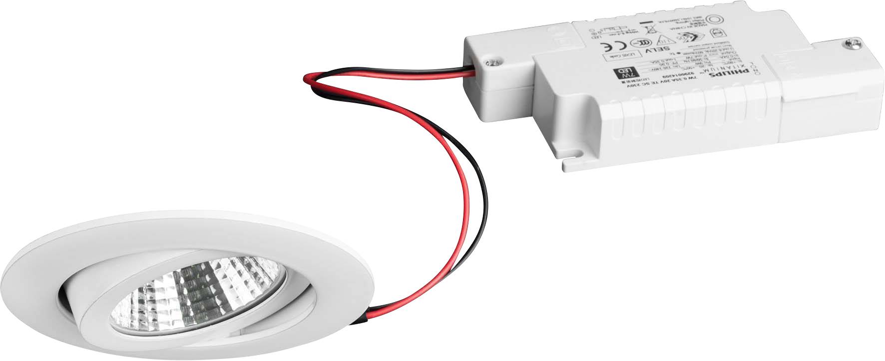 Brumberg 39463073 39463073 LED-inbyggnadsbelysning LED 6 W Vit