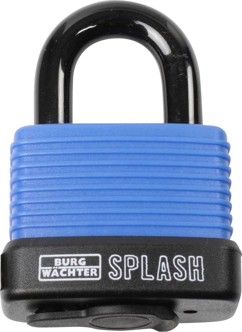 Burg Wächter Splash 470 45 Blue SB Hänglås Blå-svart Nyckel