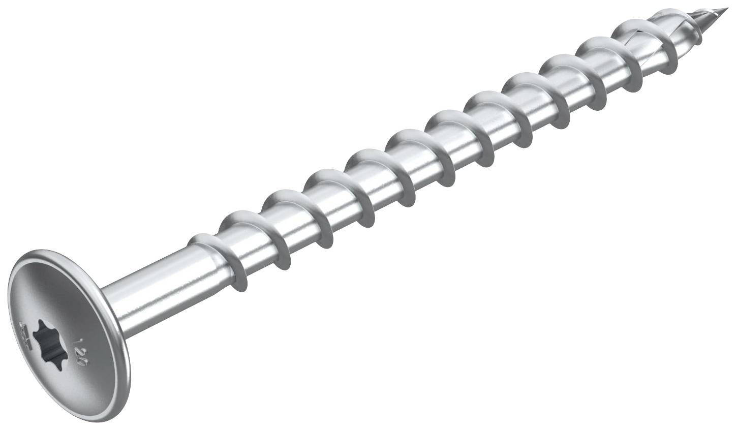 OBO Bettermann 3498140 HT 10×80 TD Tallriksskruv 10 mm 80 mm Sexkkant Stål förzinkad 50 st