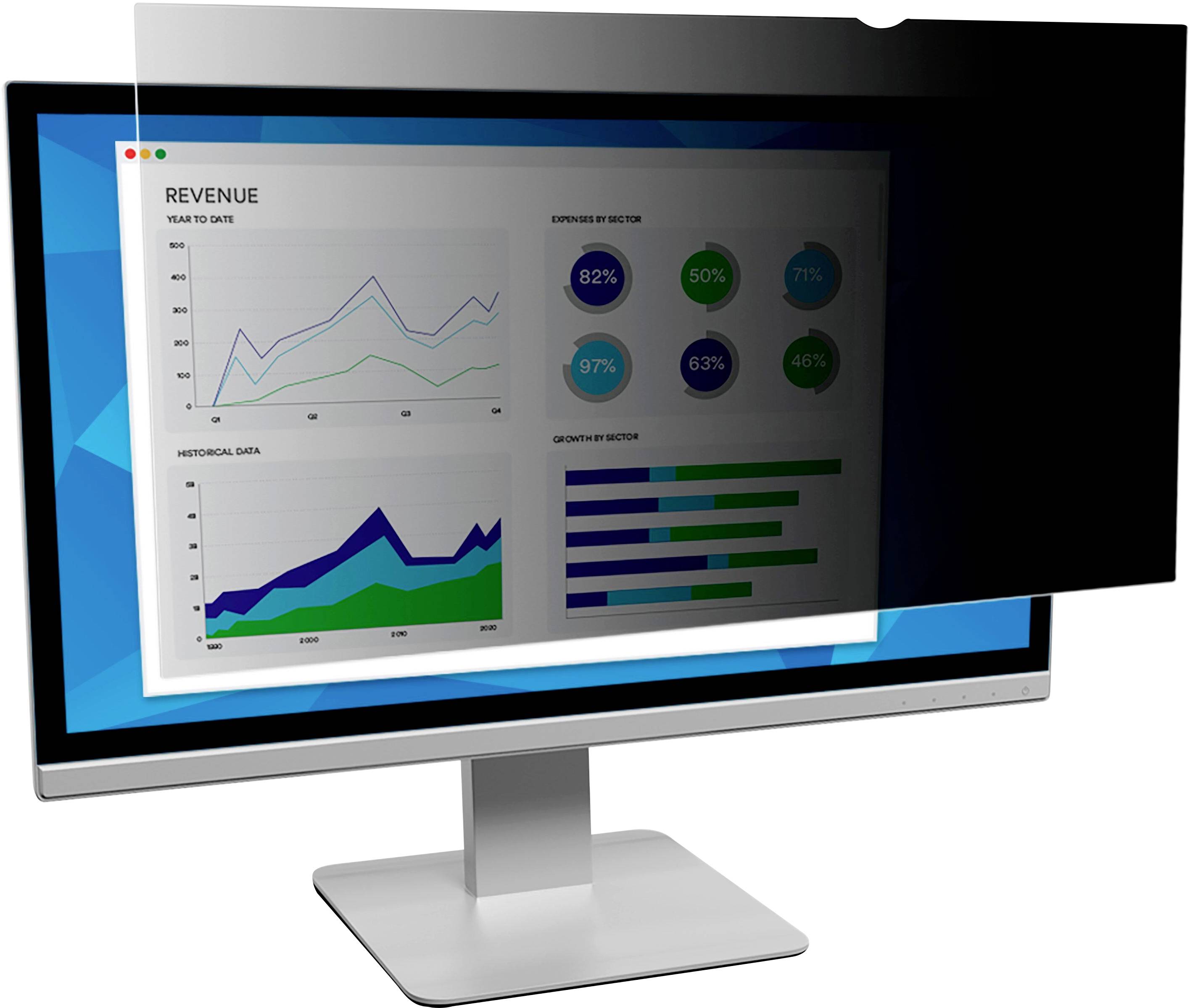 3M PF430W9B Privacy Filter Standard Skärmskyddsfilm Monitor 109,2 cm (43″) Bild – Format: 16:9 7100158943