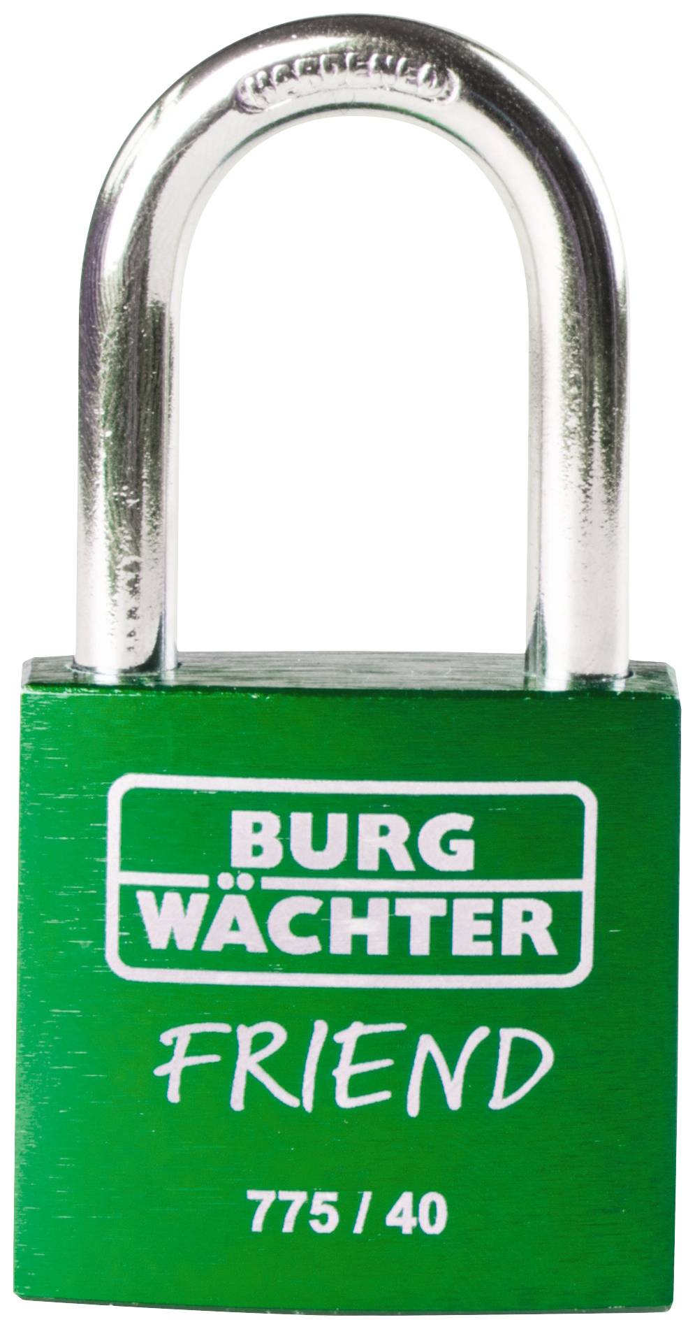 Burg Wächter 39451 Hänglås 40.00 mm Ny låsning Grön Nyckel