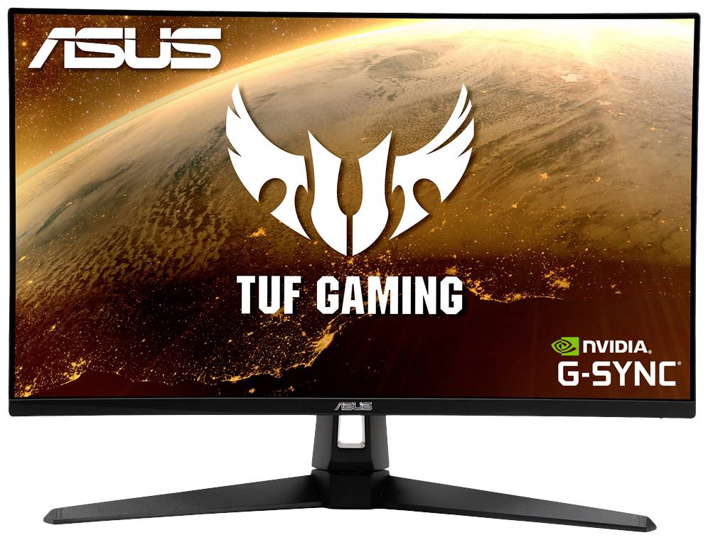 Asus VG27AQ1A LED-skärm 68.6 cm (27 tum) EEK G (A – G);2560 x 1440 pixelQHD1 msHDMI, DisplayPort, Hörlurar (3.5 mm)IPS L