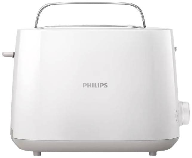 Philips Home HD2581/00 Brödrost med brödvärmare Vit