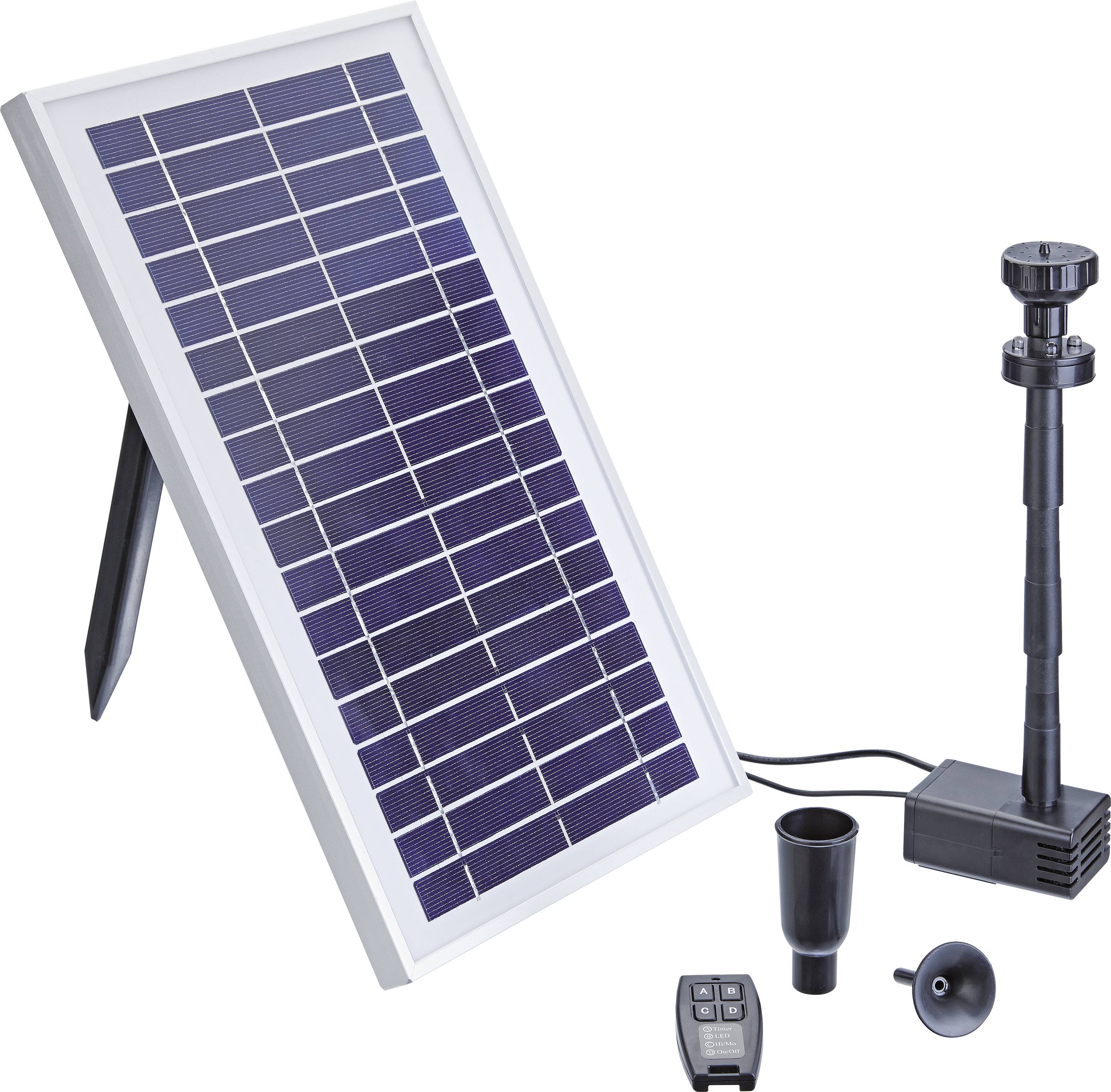 Pontec 43325 PondoSolar 600 Control Solcells-pumpset
