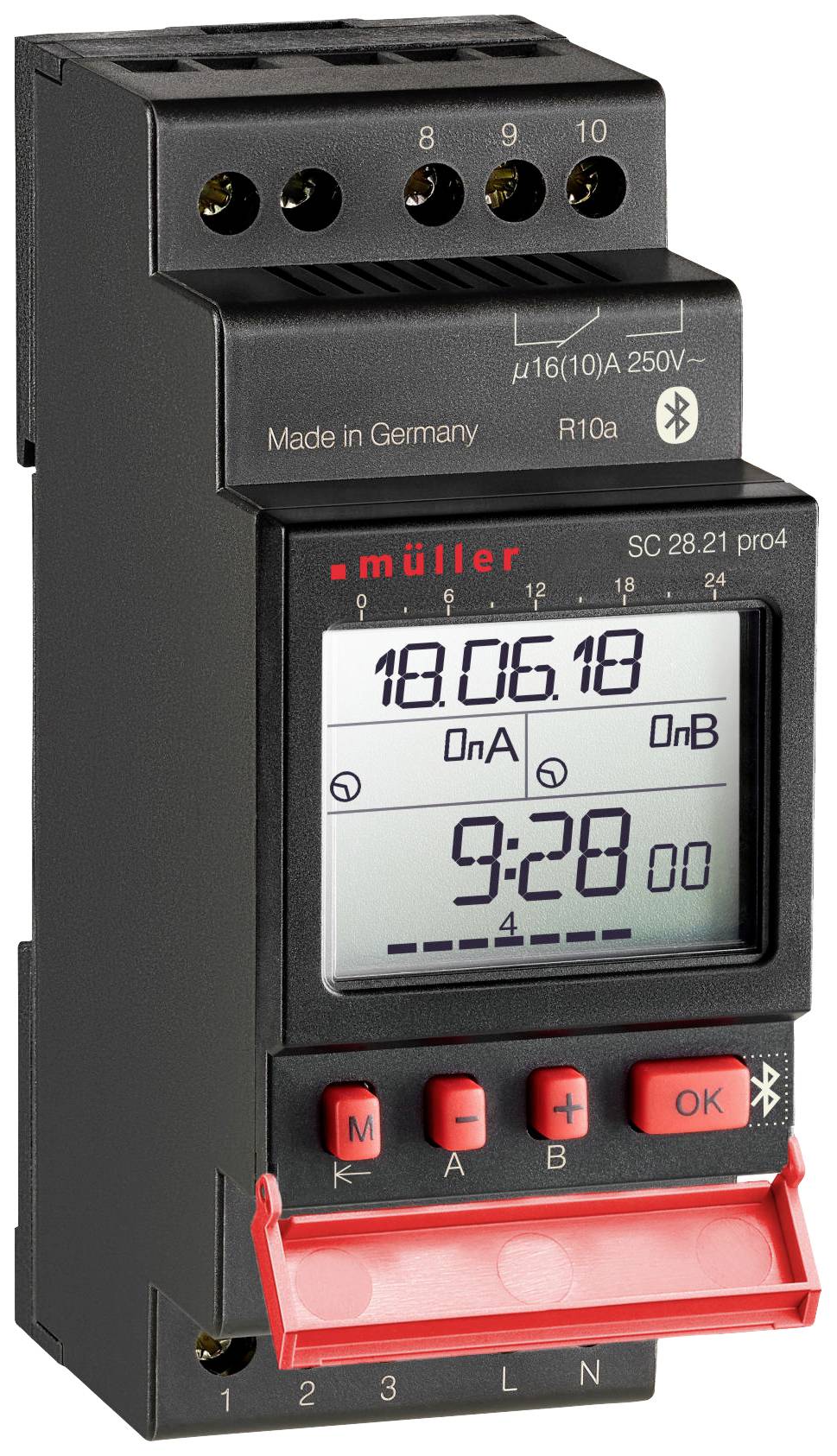 Müller SC 28.21 pro4 12V ACDC Digitalt kopplingsur digital 12 V/DC, 12 V/AC 4000 W