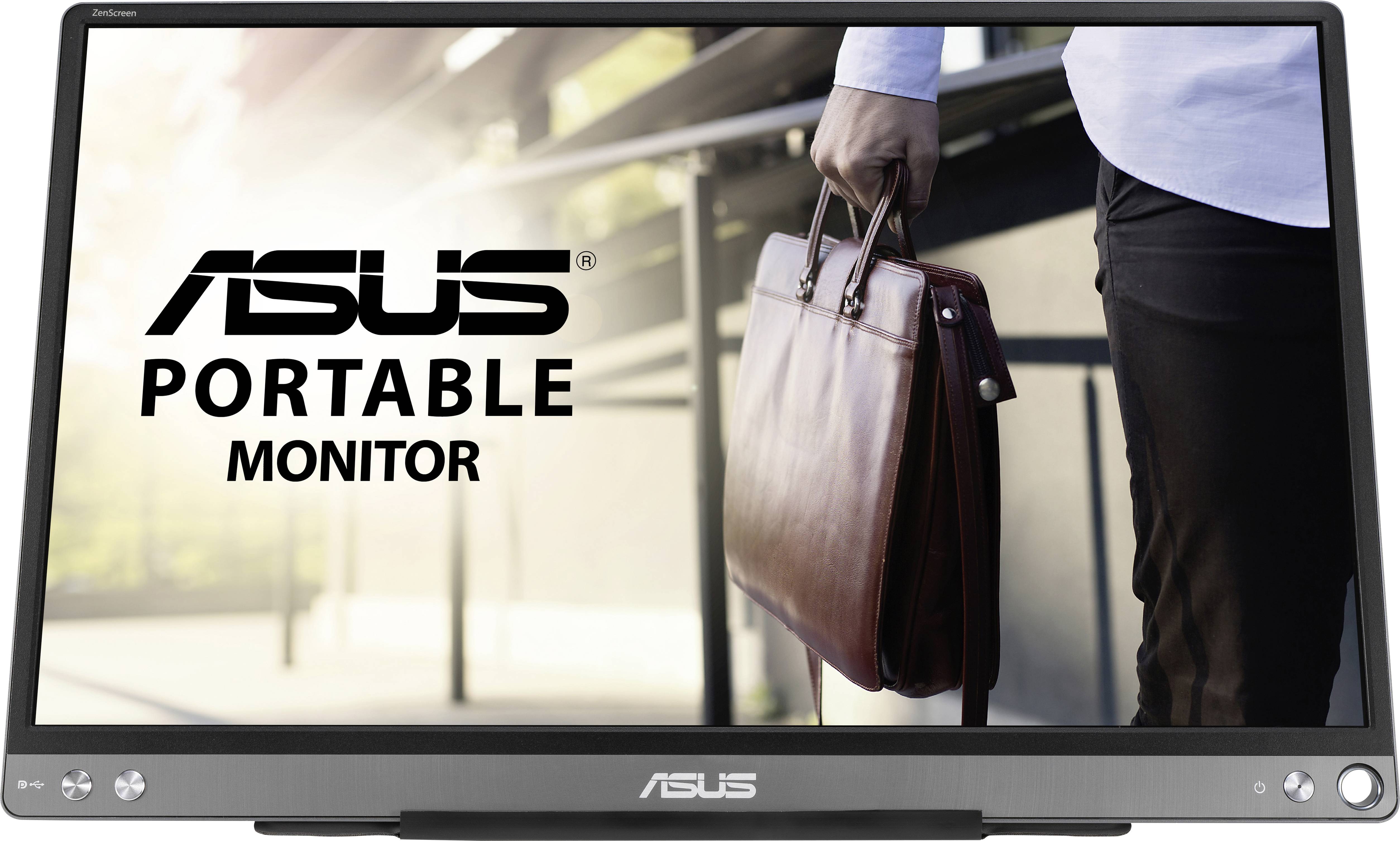 Asus MB16ACE LED-skärm 39.6 cm (15.6 tum) EEK B (A – G);1920 x 1080 pixelFull HD5 msUSB-C®IPS LED