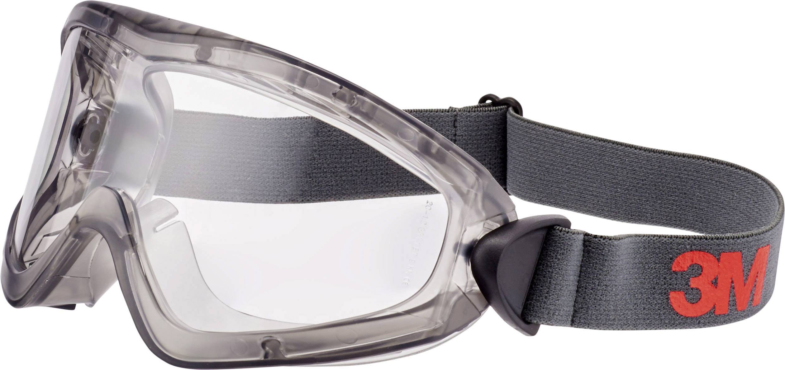 3M 2891-SG Heltäckande skyddsglasögon inkl. anti-fogskydd Grå