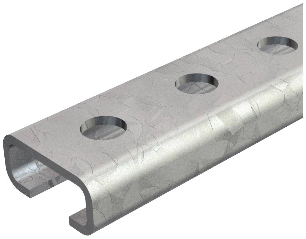 OBO Bettermann 1109525 Profilskena (L x B x H) 2000 x 27 x 12.5 mm Metall 10 st