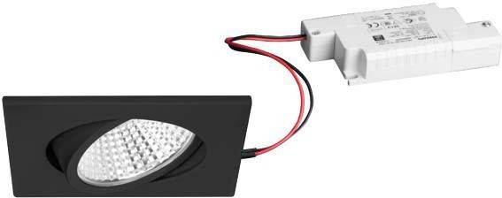 Brumberg 39396083 39396083 LED-inbyggnadsbelysning LED 12 W Svart