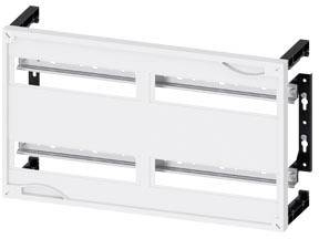 Siemens 8GK43512KK22 Alpha 400/630 din-sats för installationsinbyggnad, radavstånd 150 mm Byggsats 1 st