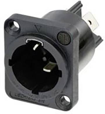 Neutrik NAC3MPX-TOP Växelströmskontakt Kontakt hane inbyggd Totalt antal poler: 3 + PE 1 st