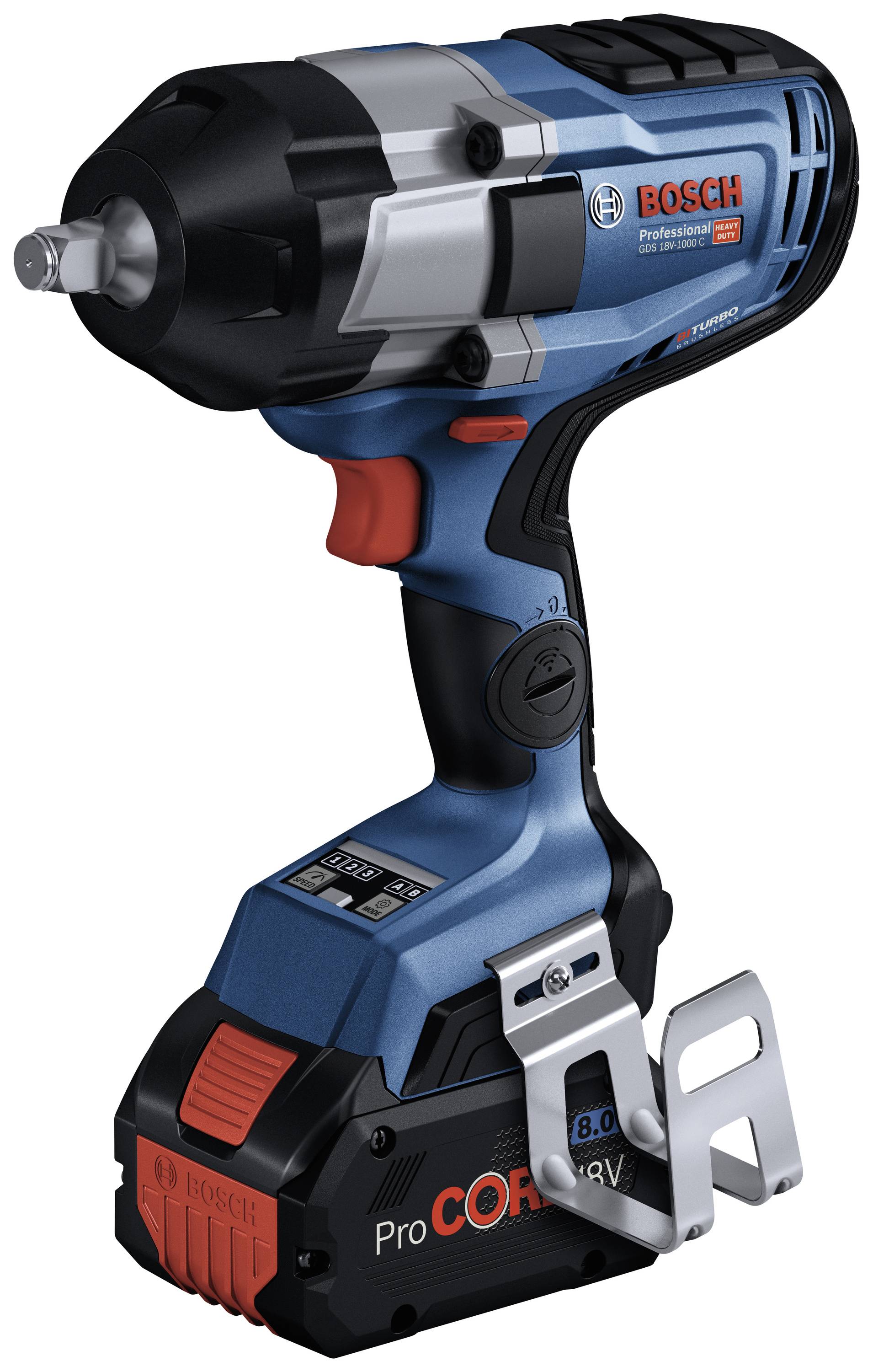 Bosch Professional GDS 18V-1000 C 06019J8000 Mutterdragare batteri 1000 Nm 18 V Antal batterier som ingår 0 Li-Ion exkl.