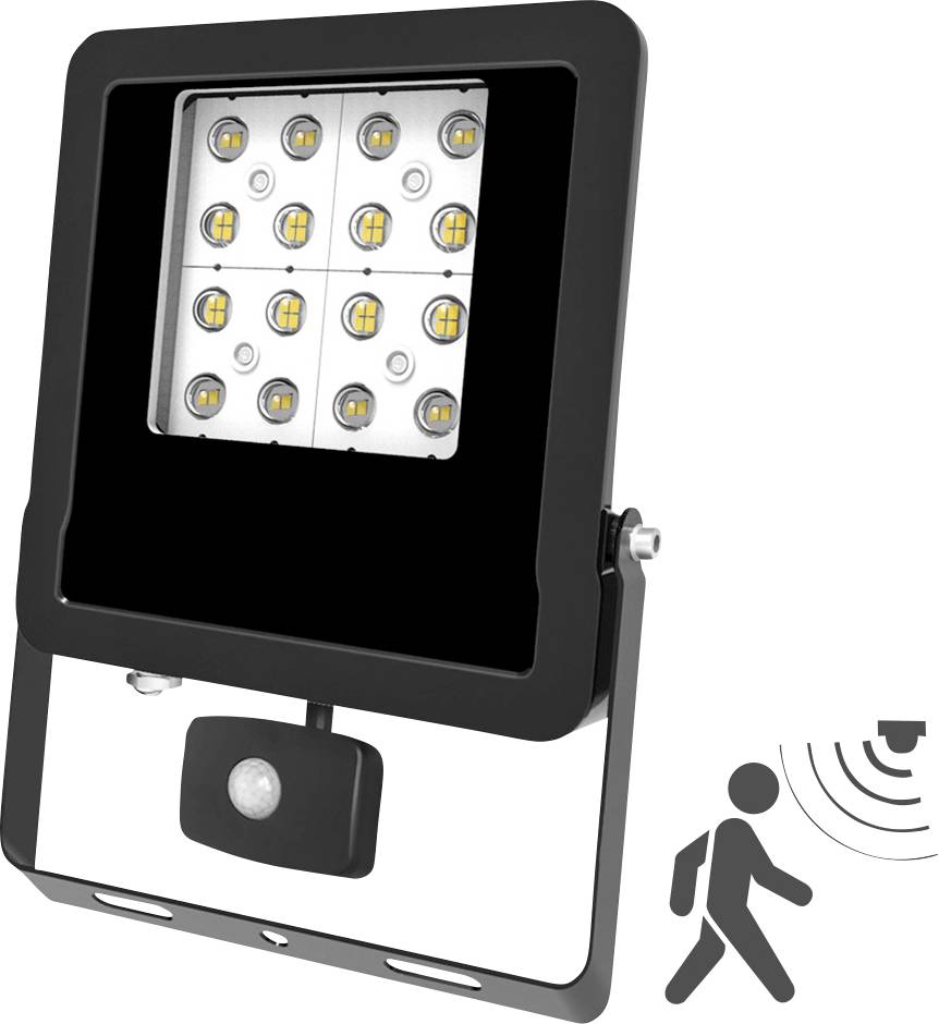 EVN LFE300902BM LFE300902BM LED Strålkastare 30 W Varmvit