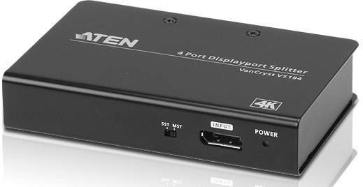 ATEN VS192-AT-G DisplayPort-Splitter 4096 x 2160 pixel Svart