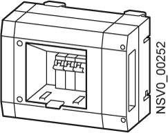 Siemens BVP:034267 BD01-AK1M1/A323 Utloppslåda Ljusgrå 16 mm² 32 A 400 V/AC 1 st