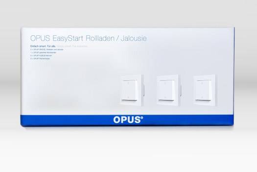 OPUSgreenNet 563.23521.37-K-C Jalusi-ställdon Vit EnOcean
