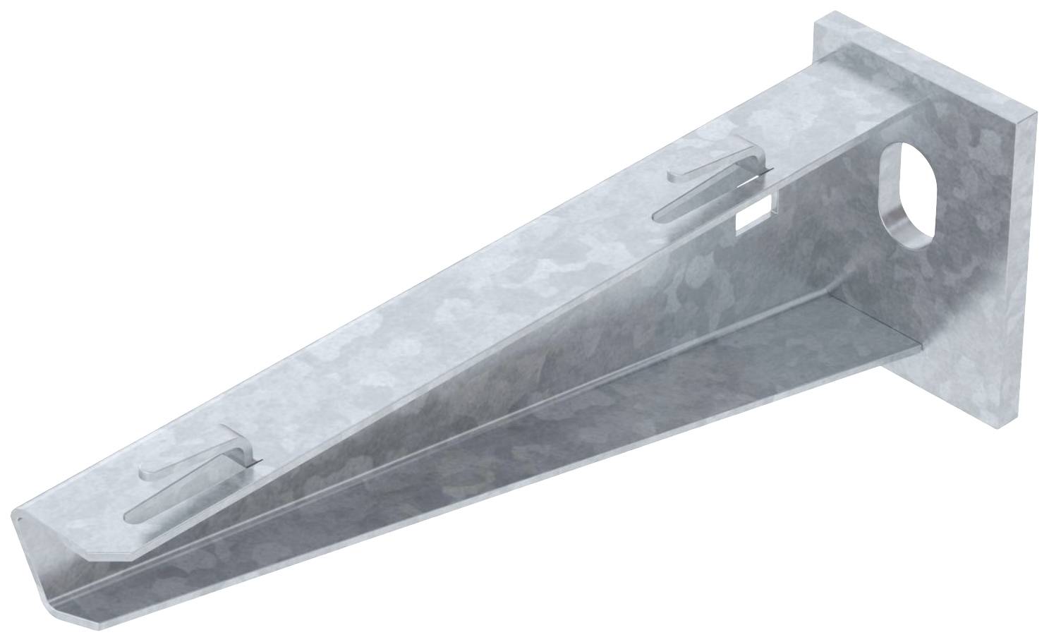OBO Bettermann 6420607 Vägg- och skaftutliggare (L x B x H) 160 x 160 x 50 mm Metall 1 st