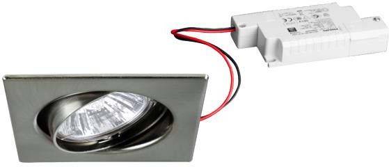 Brumberg 39305023 39305023 LED-inbyggnadsbelysning LED 6 W Krom