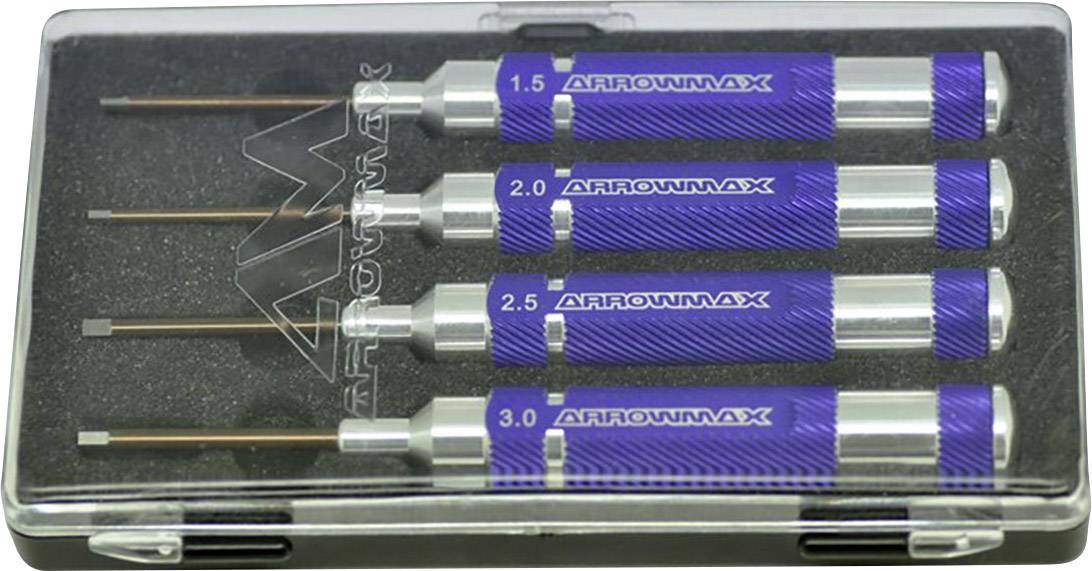 ArrowMax AM-290911 Verktygs-set Yttersexkant storlek: 1.5, 2, 2.5, 3