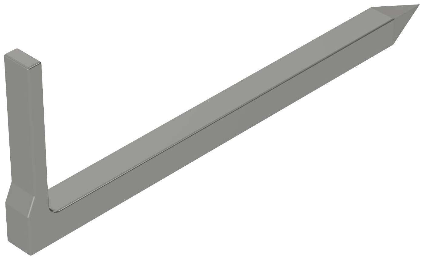 OBO Bettermann 716 3X50 BK 3347052 Väggkrokar av stål (Ø x L) 3 mm x 50 mm Stål härdad 100 st