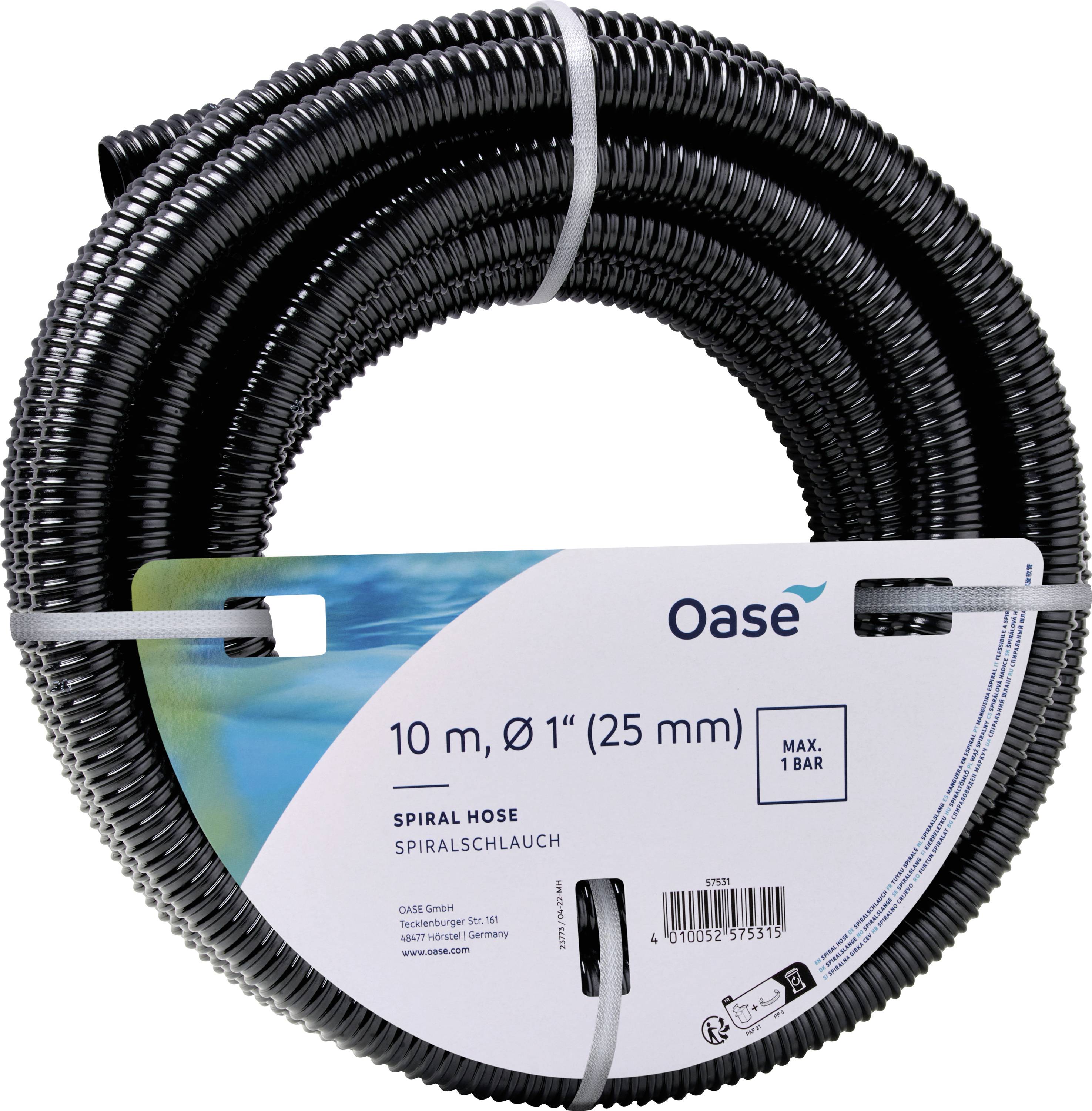 Oase 57531 Spiralslang (Ø) 25 mm 10 m
