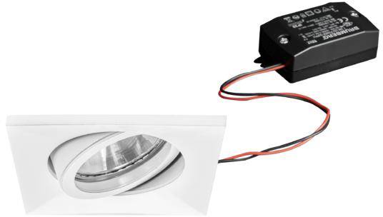Brumberg 38327073 38327073 LED-inbyggnadsbelysning LED 6 W Vit
