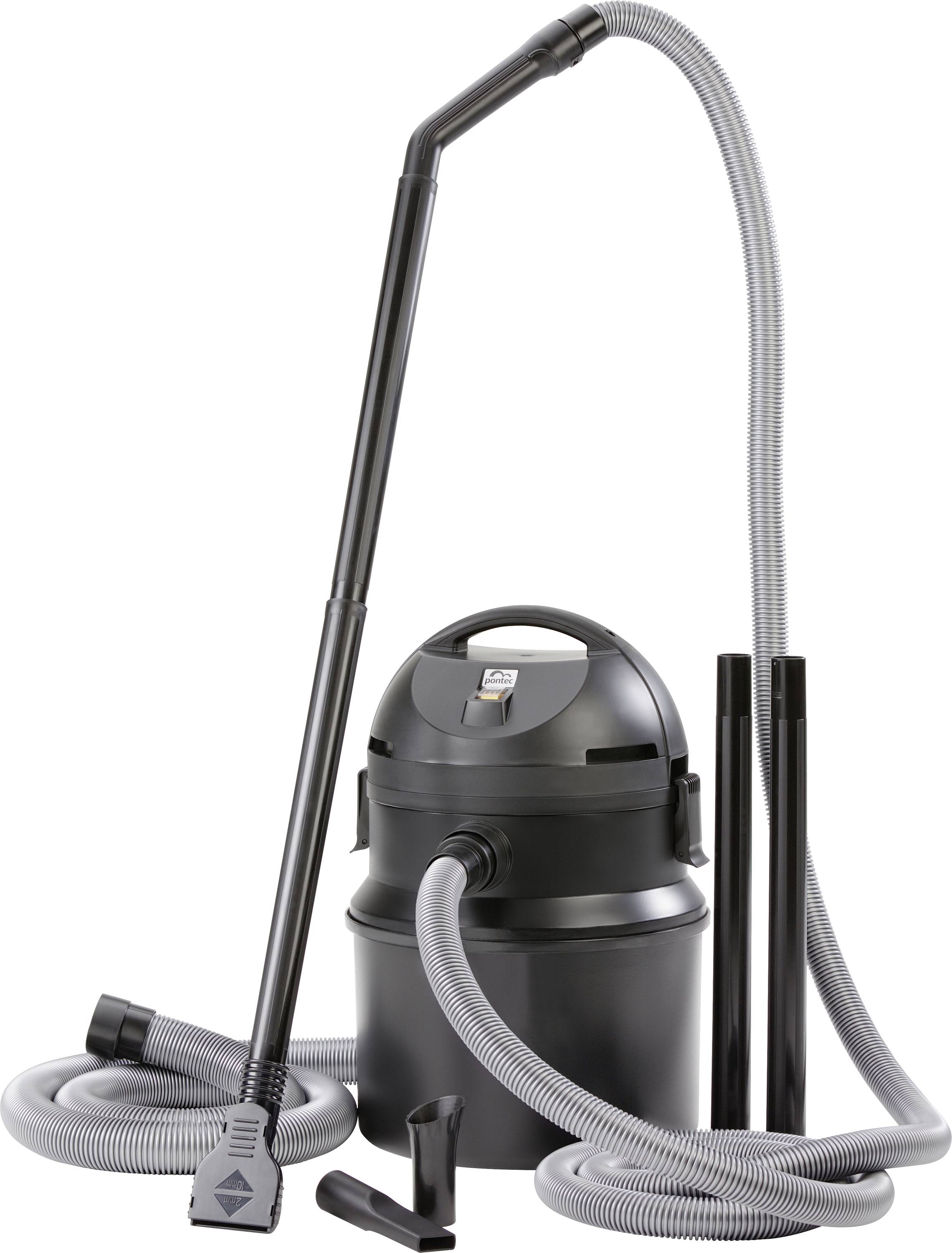 Pontec Teich- & Poolsauger 50754 Slamsugare för damm 30 l