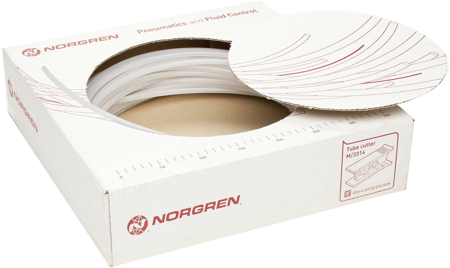 Norgren Tryckluftsslang PU2-0008025C Polyuretan Transparent Inre diameter: 6 mm 9 bar Metervara