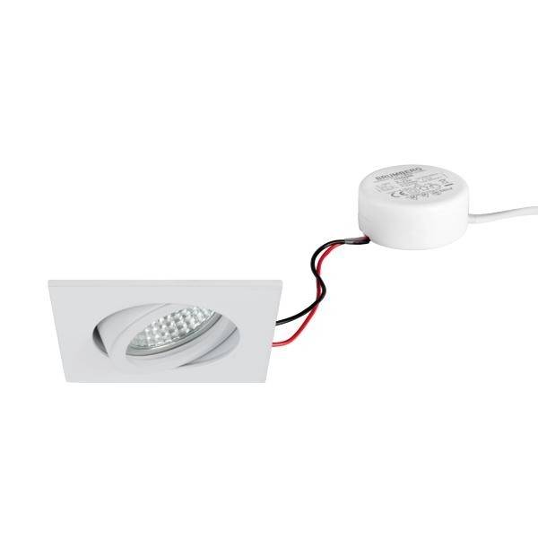 Brumberg 40144073 40144073 LED-inbyggnadsbelysning LED 6 W Vit
