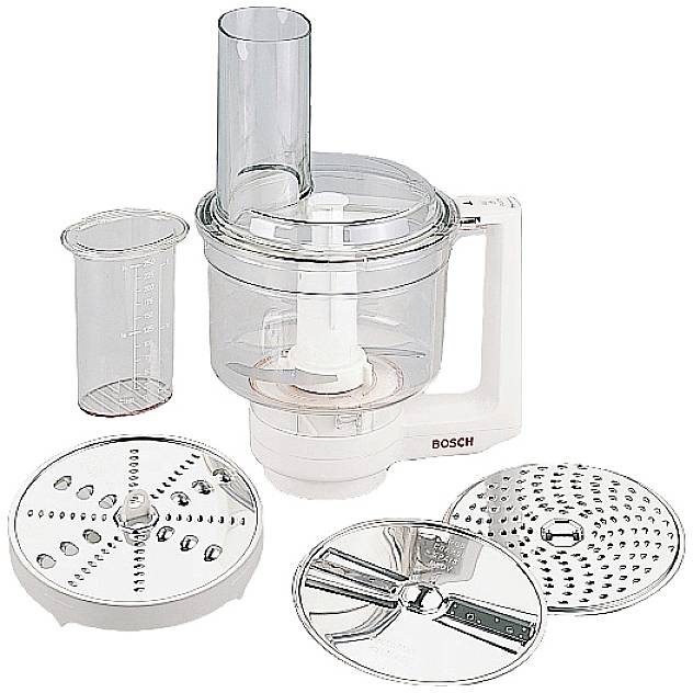 Bosch Haushalt MUZ6MM3 Schnitzelmaskin Vit, Transparent