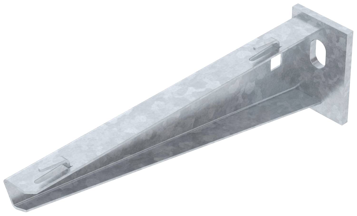 OBO Bettermann 6420608 Vägg- och skaftutliggare (L x B x H) 210 x 210 x 60 mm Metall 1 st