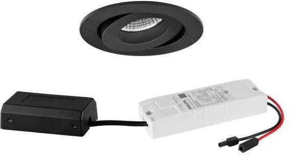 Brumberg 41477183 41477183 LED-inbyggnadsbelysning LED 7 W Svart