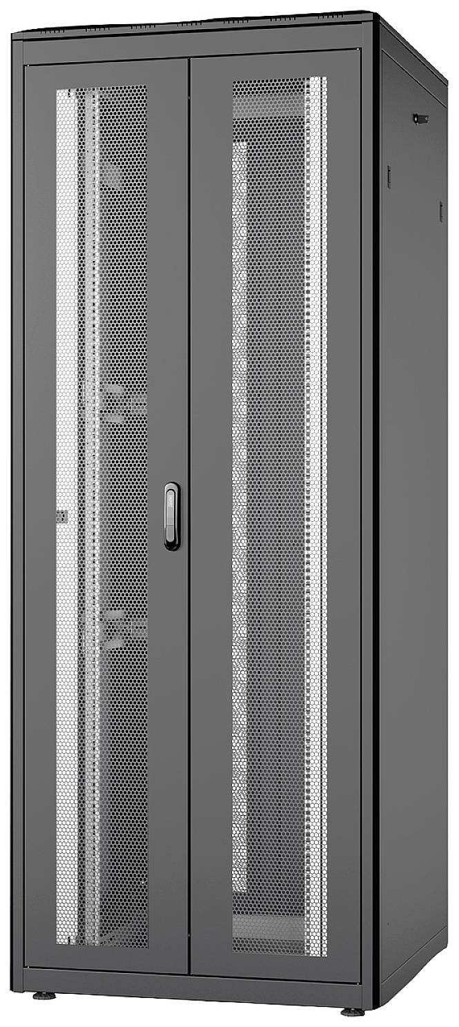 Digitus DN-31118-B 19″ Nätverksrack (B x H x D) 800 x 2053 x 800 mm 42 U Svart, Svart (RAL 9005)