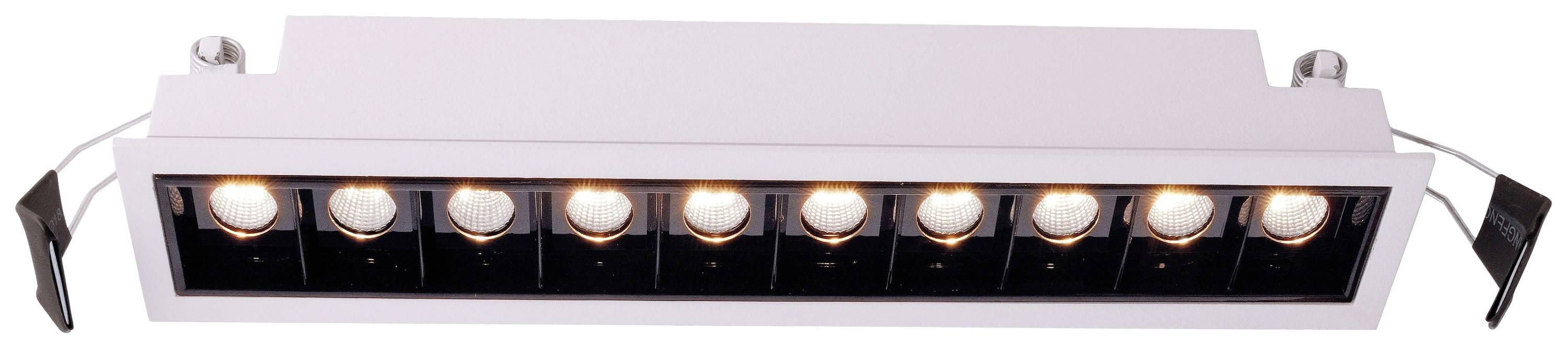 Deko Light 565251 Ceti 10 LED-inbyggnadsbelysning LED LED fast installerad EEK: G (A – G) 20.20 W Vit
