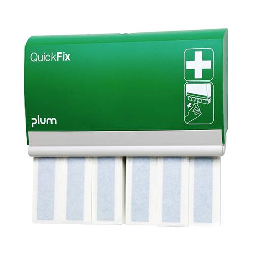PLUM BR356005 QuickFix-plåsterdispenser med detekterbara fingerförband