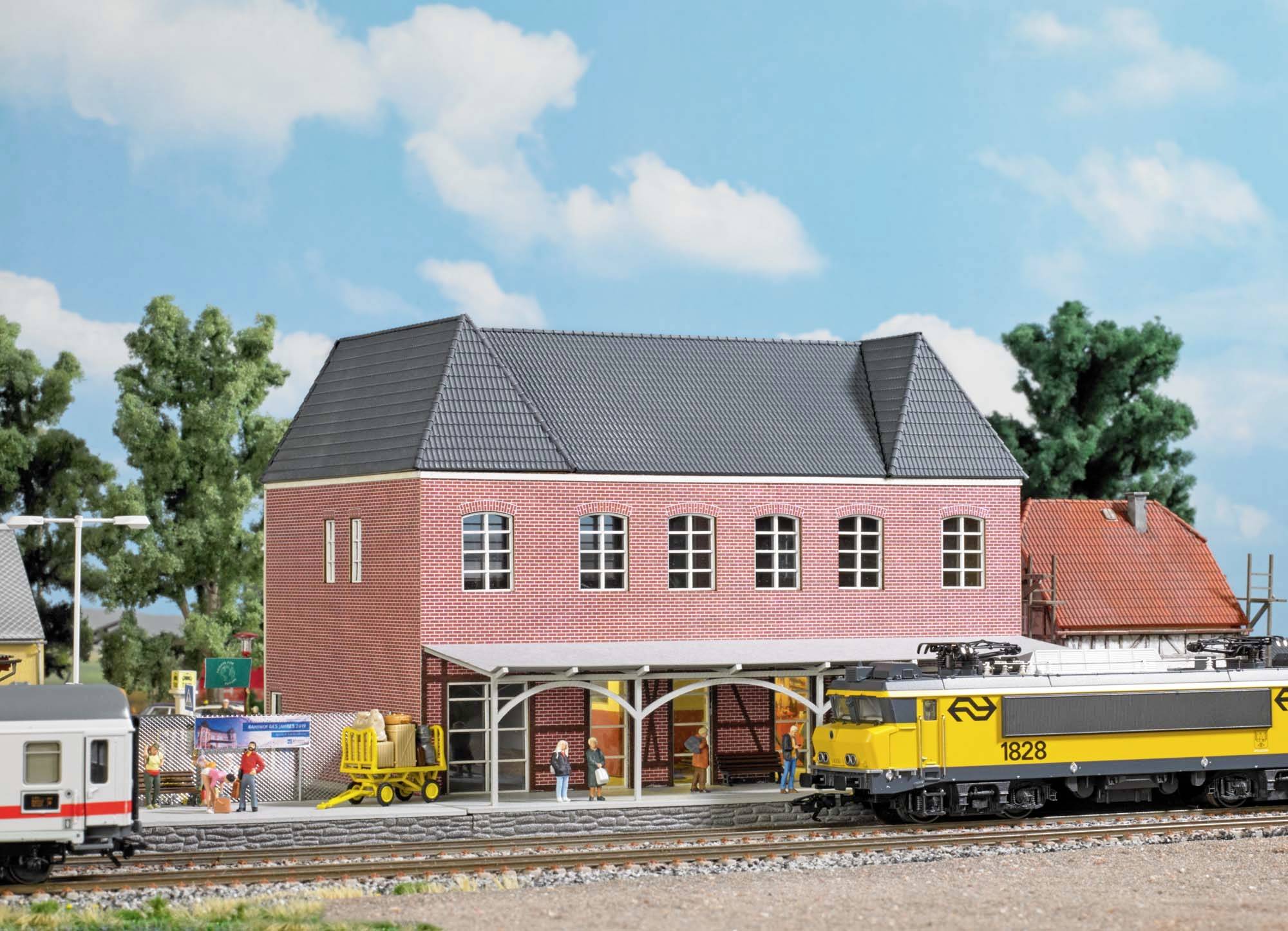 Busch 1661 H0 Station Bad Bentheim