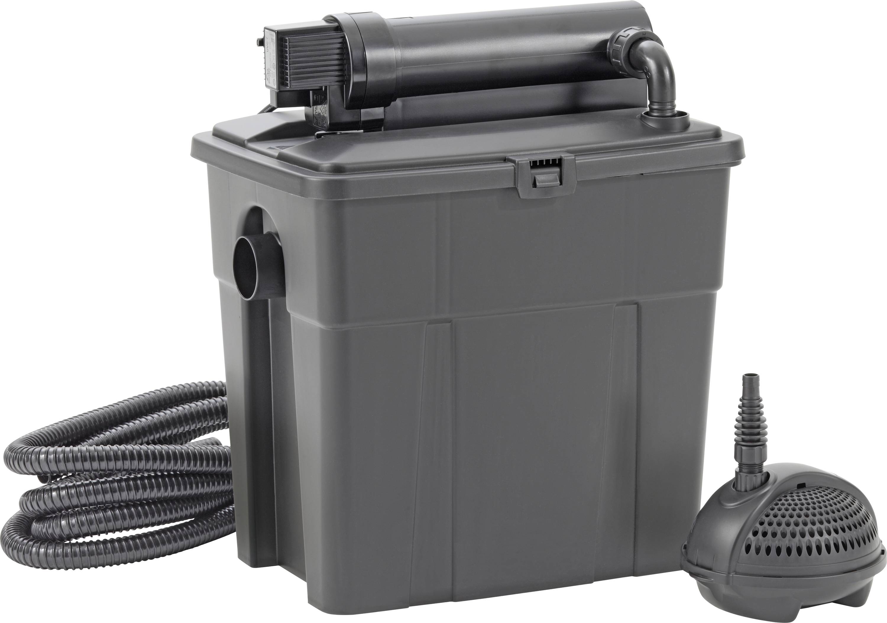 Pontec 50239 Multiclear set 8000 Filter-Set Inkl. UVC-filterenhet 2500 l/h