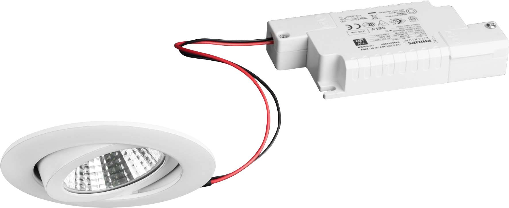 Brumberg 39363073 39363073 LED-inbyggnadsbelysning LED 6 W Vit