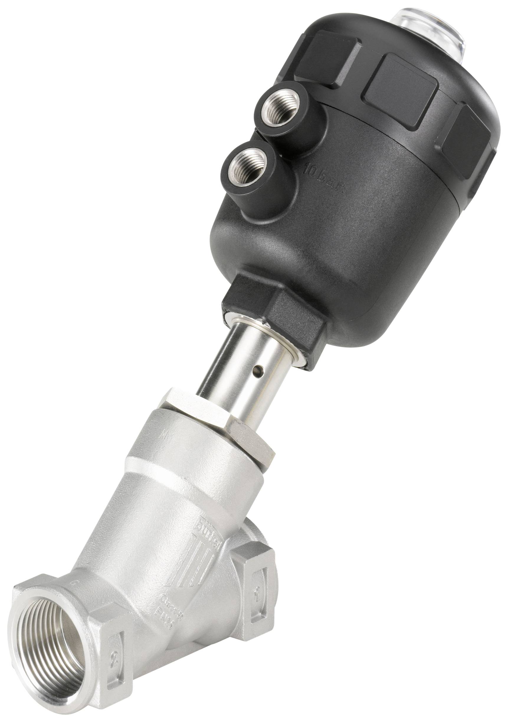 Bürkert Luftstyrd ventil 178689 2000 Kapslingsmaterial Rostfritt stål Tätningsmaterial PTFE 1 st