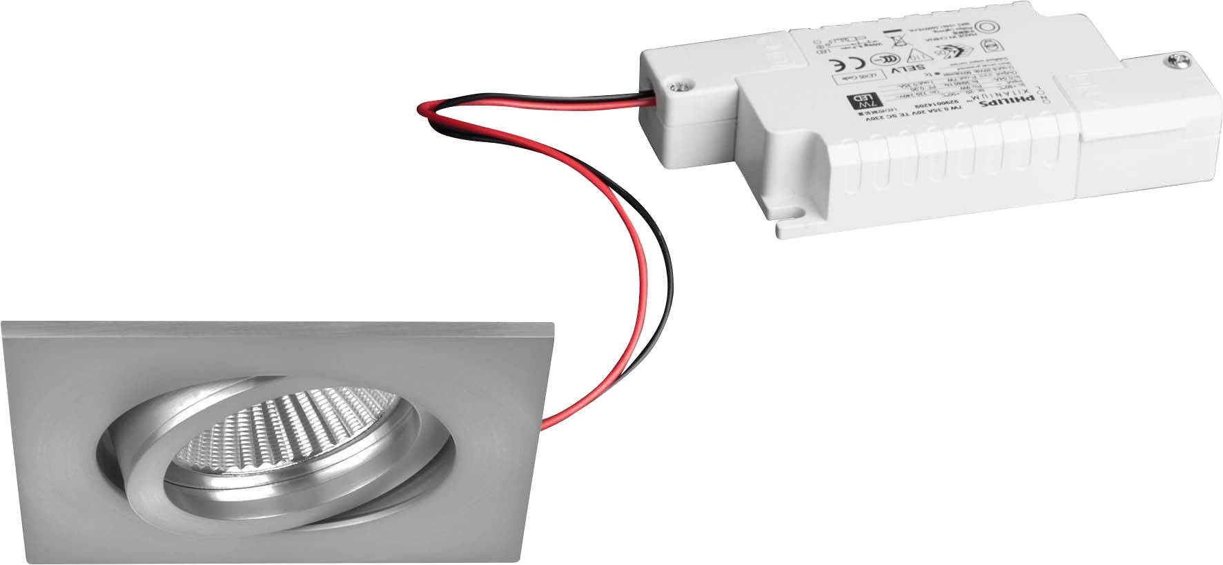 Brumberg 39465023 39465023 LED-inbyggnadsbelysning LED 6 W Krom